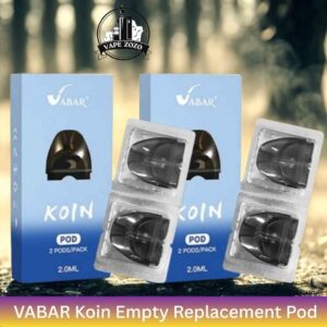 Vabar Koin Empty Replacement Pod Cartridge 2ml 2 Pcs In Dubai Uae