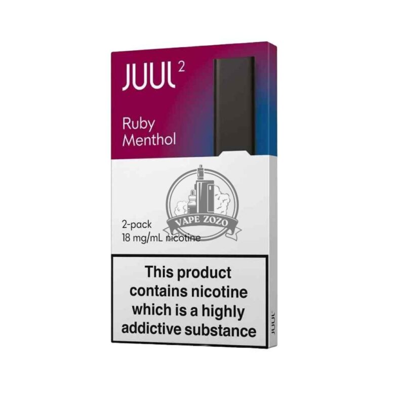 JUUL 2 POD SYSTEM NEW IMPROVED JUUL IN DUBAI ruby menthol