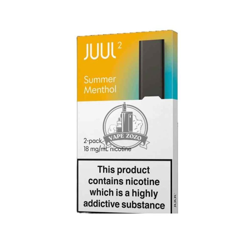 JUUL 2 POD SYSTEM NEW IMPROVED JUUL IN DUBAI summer menthol