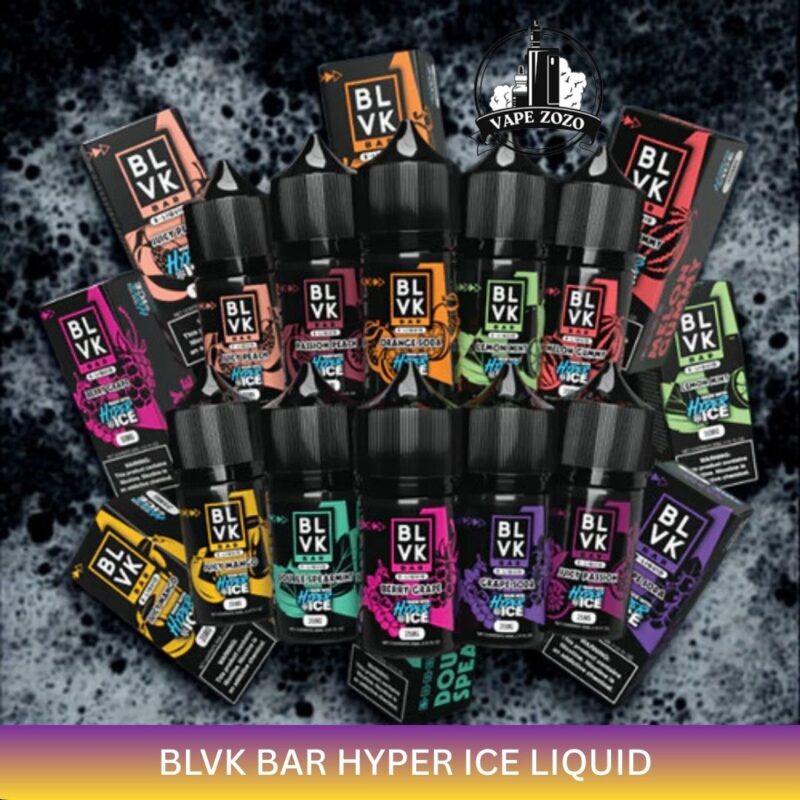 Blvk Bar Hyper Ice Liquid 35mg And 50mg Nicotine