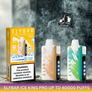 Elfbar Ice King Pro Up To 40000 Puffs 50mg Nicotine Ice Control Disposable Vape