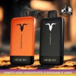 Ignite V155 1550 0puffs Disposable Vape Ultra Slim Pod Kit In The Uae