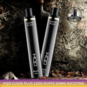 Hqd Cuvie Plus 1200 Puffs 50mg Nicotine