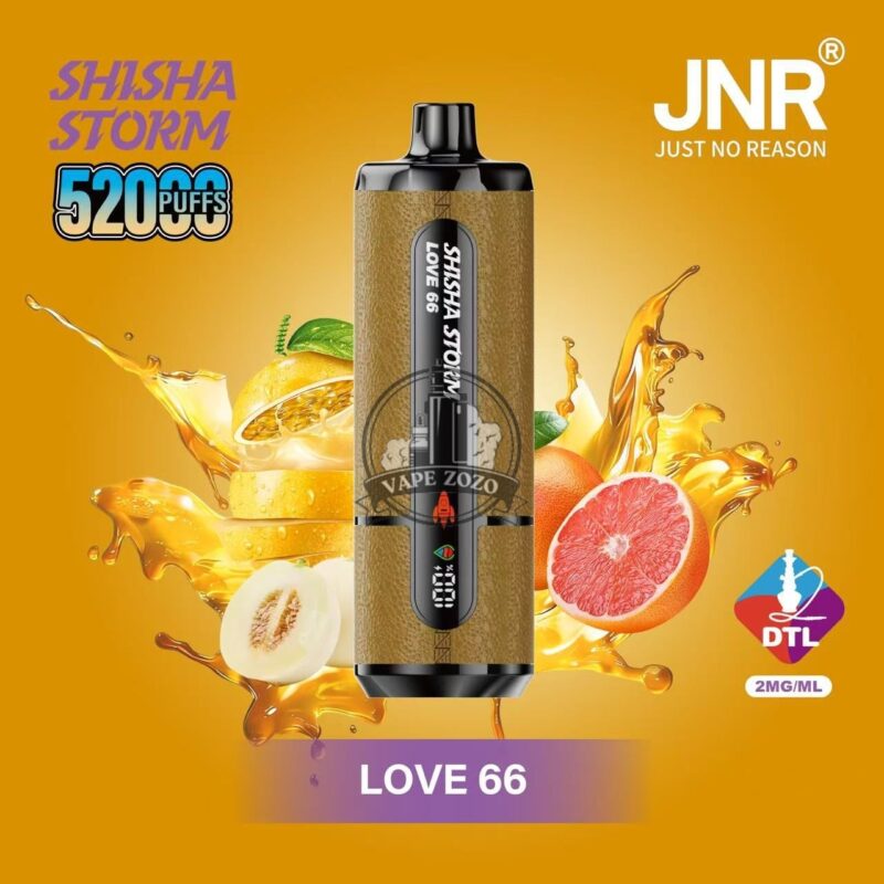 jnr shisha storm 52000 puffs disposable vape 2 dtl in the uae love 66
