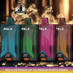 Relx Optimus Up To 60000 Puffs 50mg Nicotine Disposable Vape