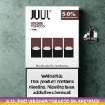 juul pod virginia tobacco 5 4pcpack