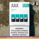 Juul Pods Dubai Menthol 3