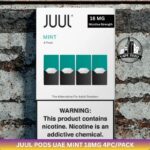JUUL Mint Pods 18mg 4pcpack