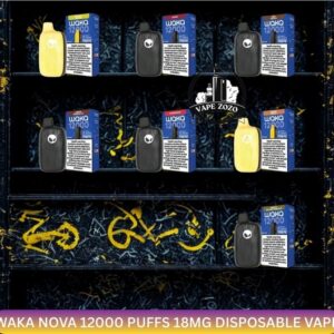 Waka Nova 12000 Puffs 18mg Disposable Vape In The Uae