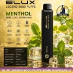 Elux Legend 5000 Puffs 50mg Disposable Vape In Uae