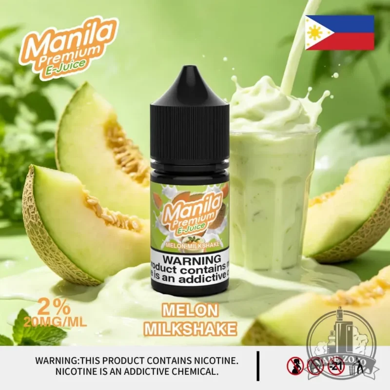 Malina Premium E-juice 20mg In Uae Melon Milkshake
