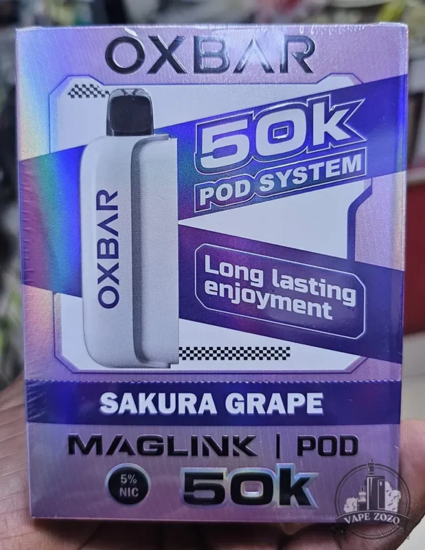 Oxbar Maglink 50k Only Pod In Uae Sakura Grape