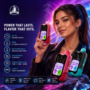 Rifbar Mixpro 40k 20mg Disposable Vape In Uae