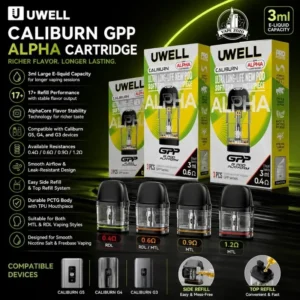 Uwell Gpp Alpha Pod Cartridge 3ml In Uae