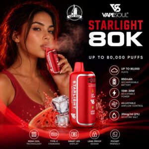 Vapesoul Starlight 80000 Puffs Disposable Vape