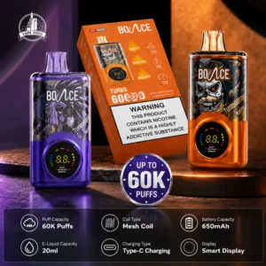 bounce turbo 60k puffs disposable vape in dubai 3