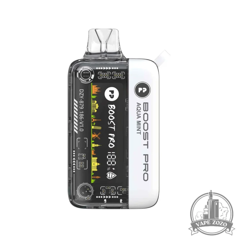 Pyne Pod Boost Pro 20000 Puffs 20mg Disposable Vape In Dubai Aqua Mint