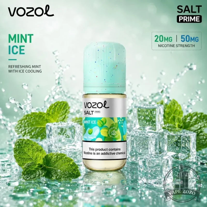 vozol salt prime 20mg e liquid in uae mint ice 1